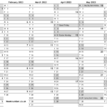 2023 Calendar With Week Numbers And Holidays For Scotland Official