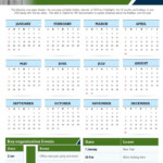 2023 One Page Printable Holiday List Calendar Presentation Report