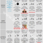 Bengali Calendar Chaitra 1429 16th