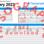 FREE DOWNLOAD Download The 2023 Employee Vacation Calendar With Tracker