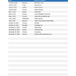 Kenya Holidays 2022 In PDF Word And Excel