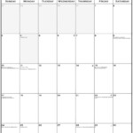 September 2023 Vertical Calendar Portrait